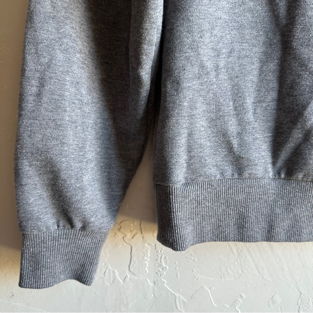 Kari Traa Gray Raglan Sleeve Crew Neck Sweatshirt Pullover Activewear Athleisure - Picture 9 of 13